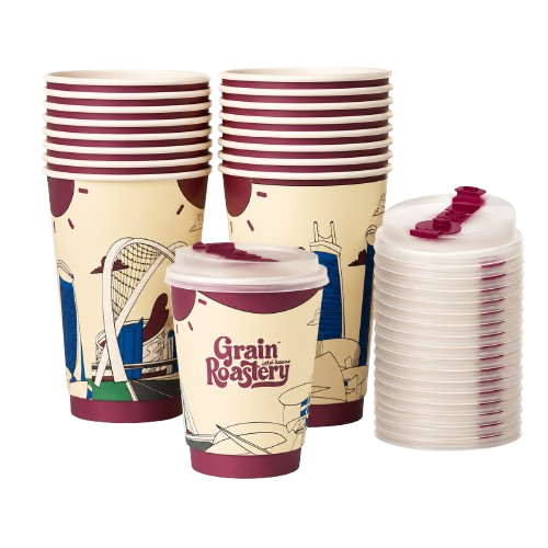 Grain Paper Cups (9 Oz)